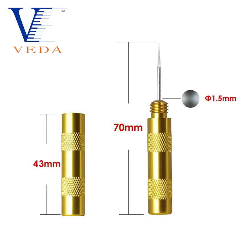 Metal Needle Airbrush Nozzle Cleaning Tool for Body Paint Tattoo Repair Cleaner Kit |