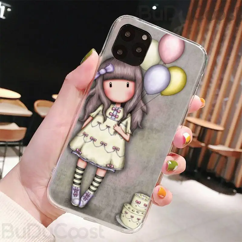 Chenel Cute cartoon San Toro Gores Newly Arrived Black Cell Phone Case For iPhone 11 Pro XS Max X 8 7 6s Plus 5 SE XR | Мобильные