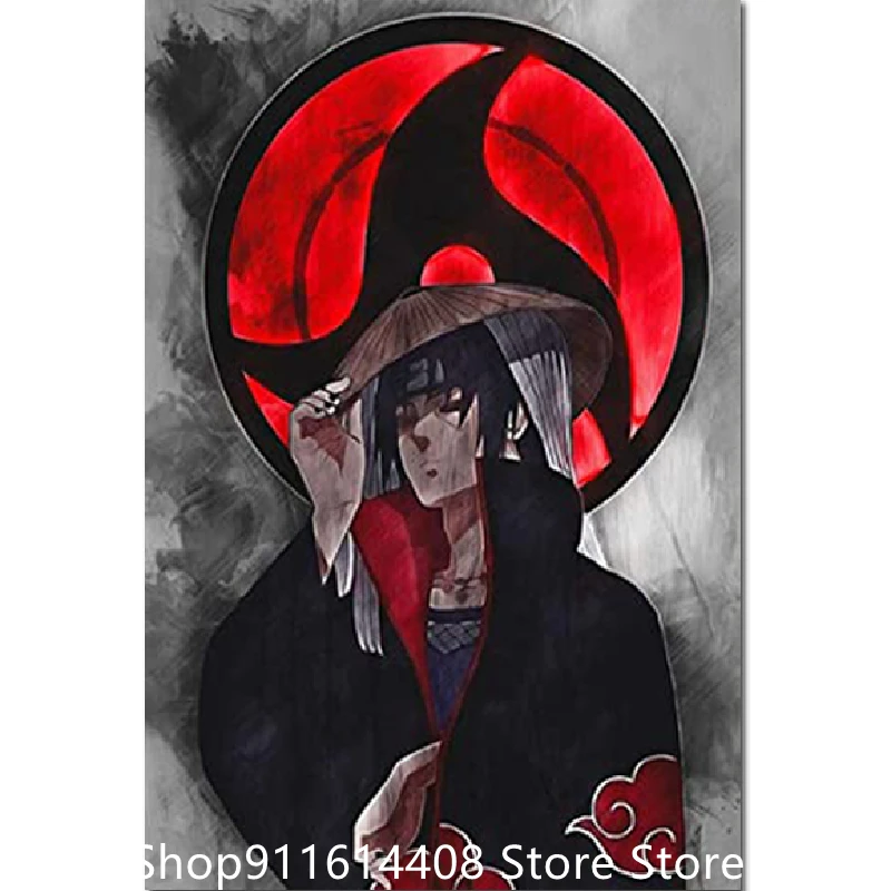 

Алмазная живопись «сделай сам» 5D, классическое аниме «Наруто Итачи», алмазная вышивка, наборы для вышивки крестиком, мозаика, настенное иск...