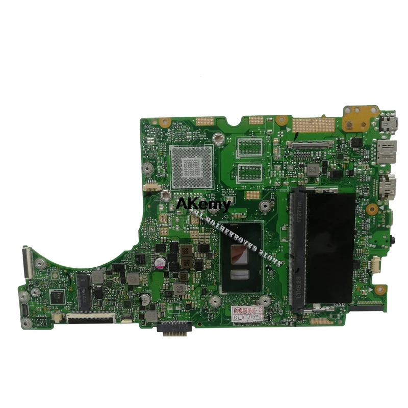 Материнская плата для ноутбука ASUS UX310UAK UX310UV UX310UQ UX310UA UX310U материнская плата I3-7100U процессор 4 Гб оперативной памяти обмен