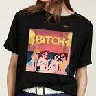Женская одежда, футболка для женщин, футболки с героями мультфильмов, Harajuku Goth, футболки с графикой, весналето, горячая Распродажа, пикантная модная футболка