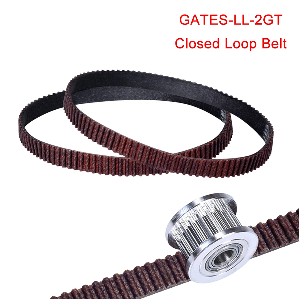 Синхронный ремень GT2 с замкнутым циклом ширина 6 мм высококачественные детали для
