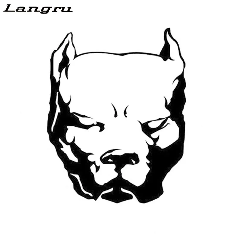 Langru бульдог этнический стикер для автомобиля наклейка мотоцикла автомобильный