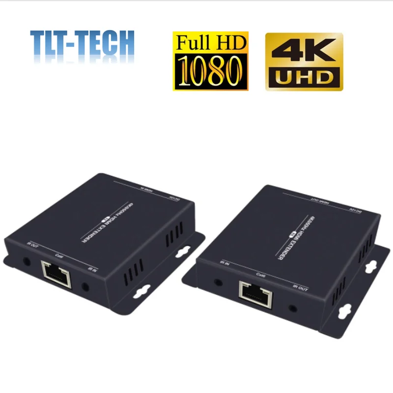 200ft Ultra HD 4K HDMI Extender Over Ethernet Cat5e/6 with IR Supports YUV444 HDMI2.0 EDID | Компьютеры и офис