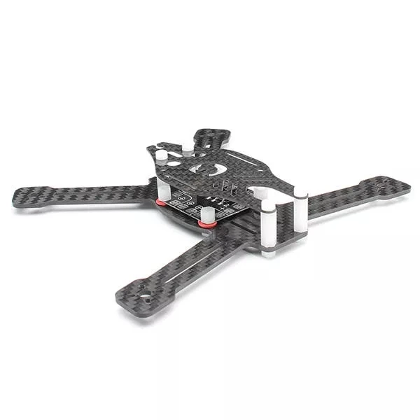 Diatone Grasshopper 160 G160 карбоновая интегрированная Гоночная Рама Комплект Радиоуправляемый Дрон с BEC распределительная плата питания