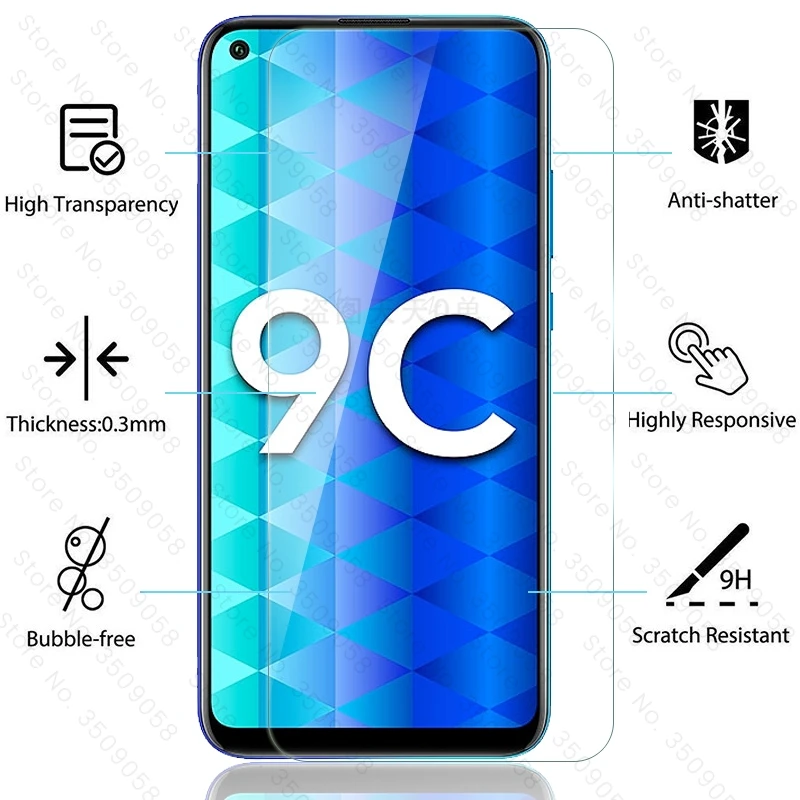 Защитное стекло для экрана и объектива камеры xonor 9c 2020 aka-l29 | Мобильные телефоны