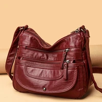 ladies luxury brand handbags sac a main crossbody bags for women 2021 leather shoulder bags female messenger bag soft flap bag