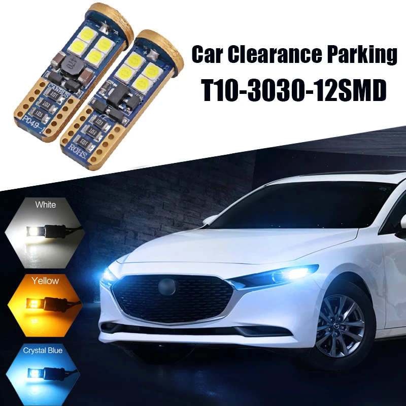 2x светодиодный габаритный фонарь T10 W5W для VW POLO Golf 4 5 6 7 GTI Passat B6 B5 JETTA MK5 MK6 CC EOS Touareg
