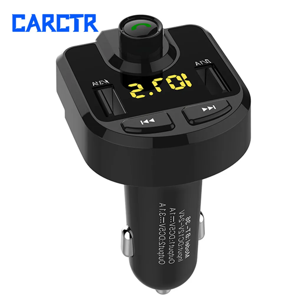 Mp3 плеер с Bluetooth автомобильный FM трансмиттер модулятор двойное зарядное