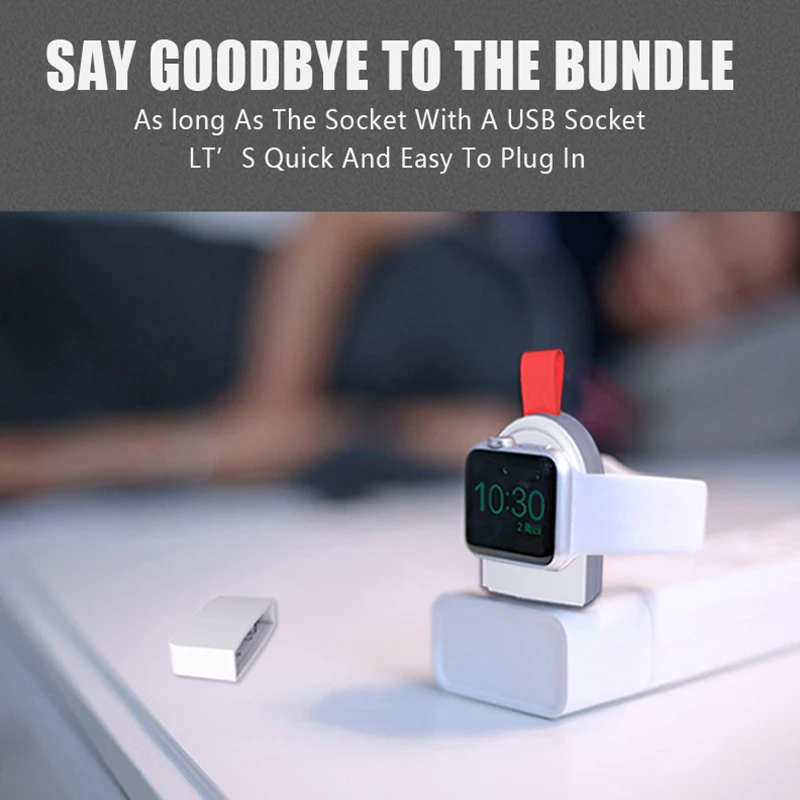 Беспроводное зарядное устройство новое магнитное портативное USB-устройство для