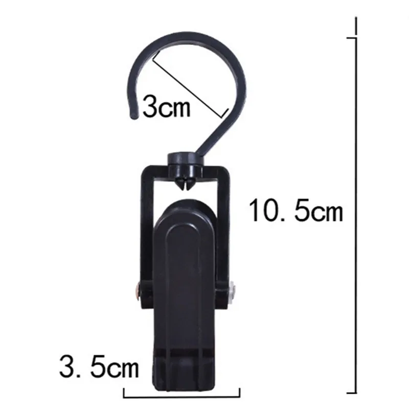 

12/24PCS Rotatable Bra Clip Travel Portable Windproof Clothing Pegs Towel Bed Sheet Clips Durable Plastic Socks Drying Hangers