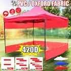 Водонепроницаемая садовая Крышка для беседки, наружный шатер для рынка, сменная тент для вечевечерние Pawilon ogroродный 9,5x9,5ft