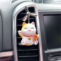 car creative cartoon cute interior decoration products perfume car air conditioning wind blowing fragrance lasting