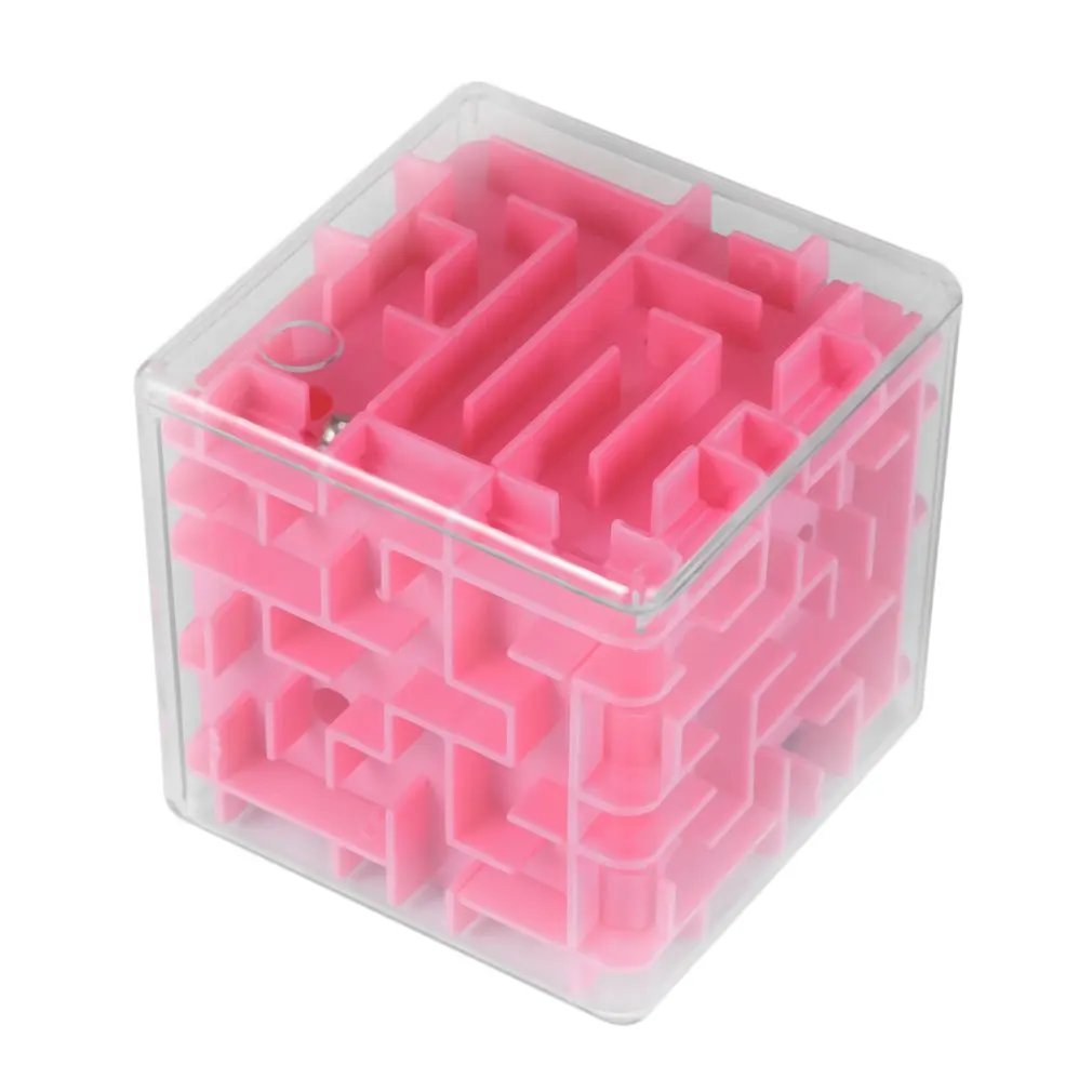 

3D Stereo Mini Maze Rolling Ball Rotating Magic Square Puzzle Game Children Adult Learning Educational Toys