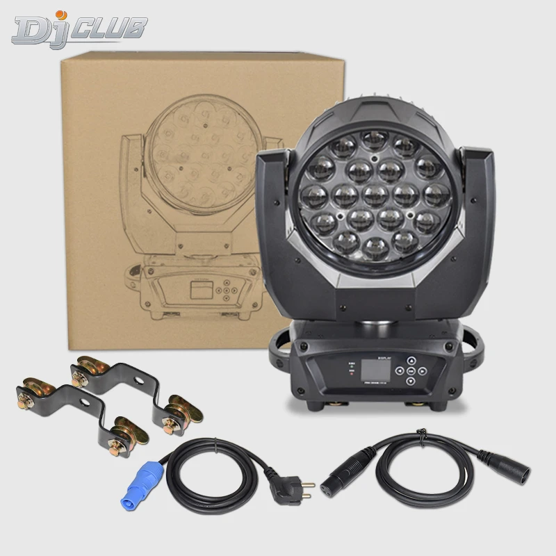 Кольцевой светильник Martin Mac Aura Zoom Lyre 19X15W светодиодный прожектор с подвижной