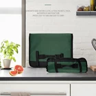 Сумка-рулон для ножей Qing Chef, водонепроницаемый легкий переносной прочный нож, удобная переноска, для барбекю