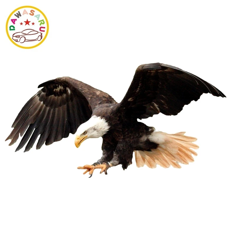 DAWASARU Flying Eagle Высококачественная ПВХ наклейка для украшения автомобиля
