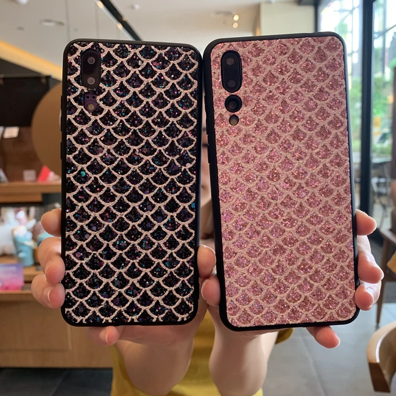 Блестками и пайетками для маленьких девочек со стразами мягкий чехол задней