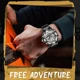 Mens Watches LIGE Sport Men Quartz Wristwatch Creative Diving Waterproof Alarm Watch Dual Display Clock Relogio Masculino 2021 Other Image
