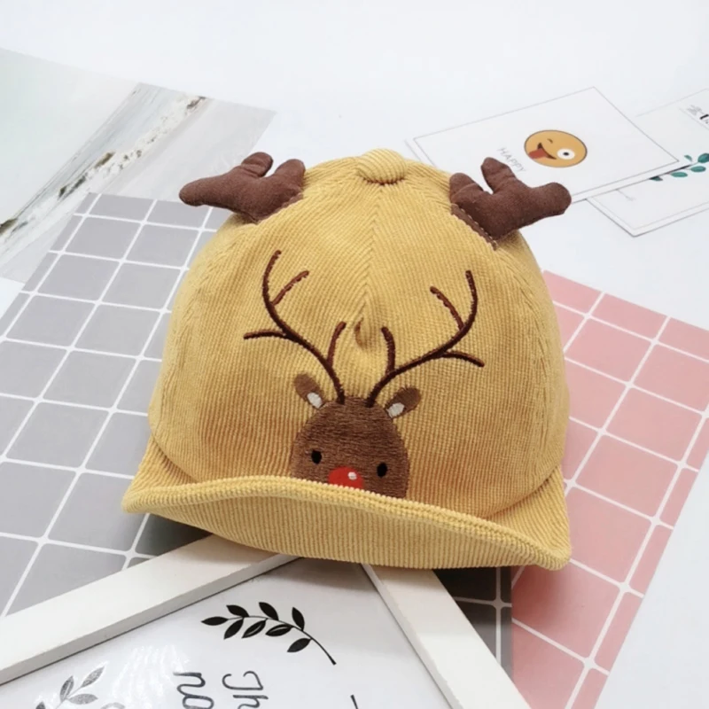New Spring Autumn Baby Baseball Cap Xmas Fawn Boys Caps Fashion Toddler Infant Hat Children Kids | Детская одежда и обувь