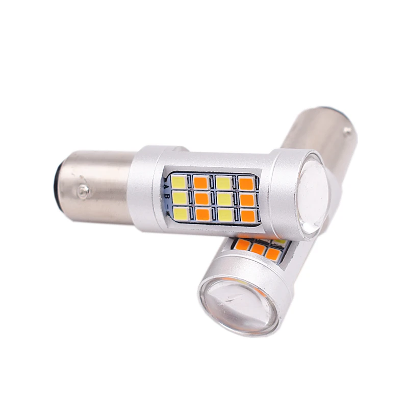 2 x P21/5 Вт 1157 BAY15D 42 SMD 2835 Светодиодный Клин Автомобильная Поворотная светодиодный