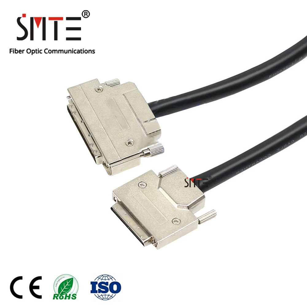 SCSI внешний кабель HPDB68 male к VHDCI68 Male small 68P connector to big 68 connector|Оптоволоконное