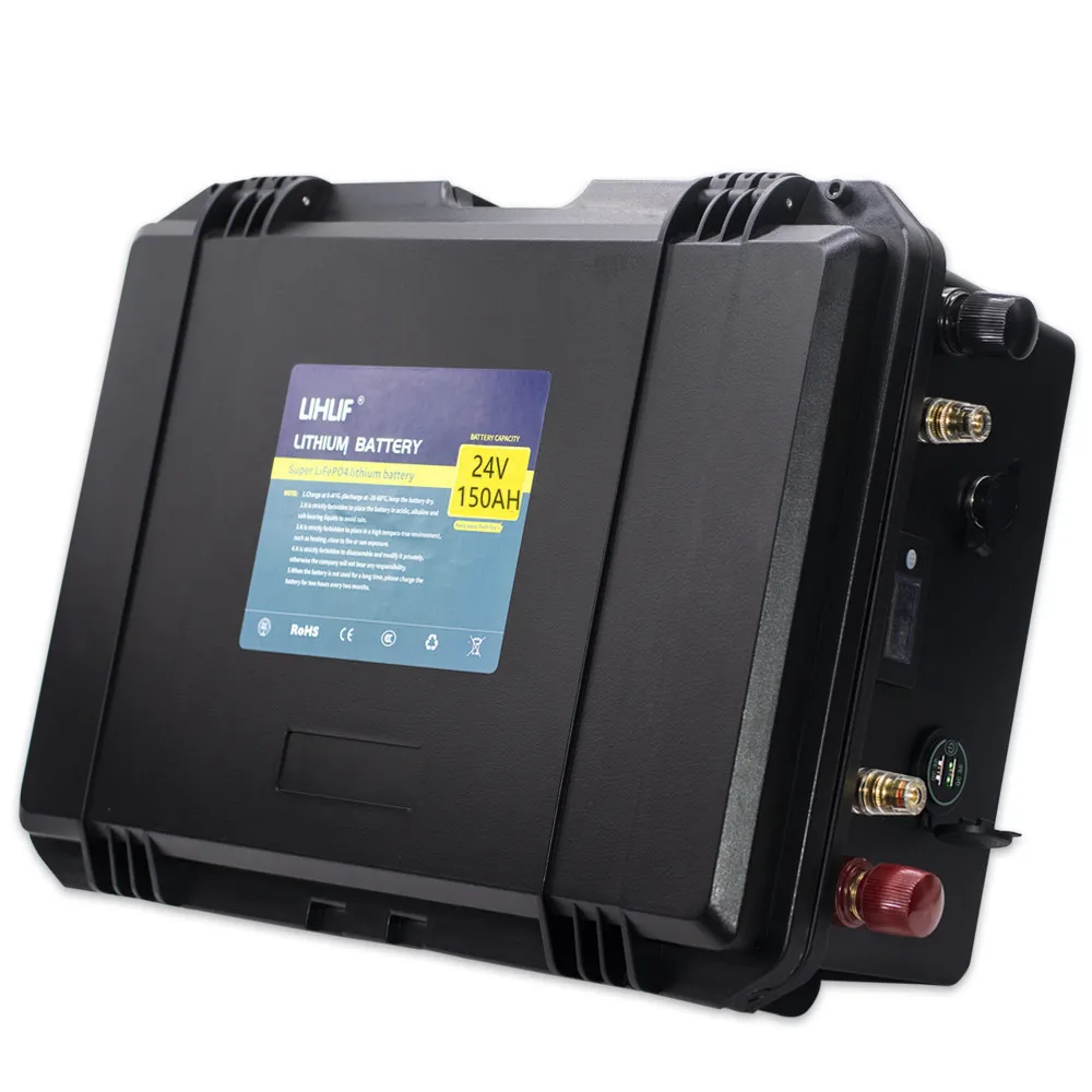 

24v 150ah lifepo4 lithium battery pack 24v lifepo4 battery pack 150ah for boat propeller, inverter,electric motor,solar energy