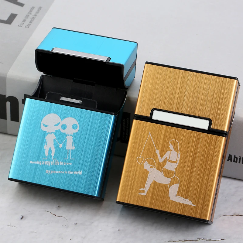 20 палочек чехол для сигарет коробка пары дизайн пластиковый магнит курения