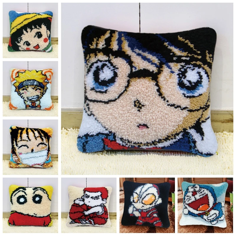 Рубашка в стиле детектива Конана Игла DIY для ковра с вышивкой подушка Smyrna крюк