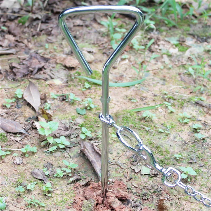 

High Quality Pet Dog Leash Dog Stake Lacing Line And Reflective Stakes For Courtyard Camping Suitable For Medium To Large Dogs