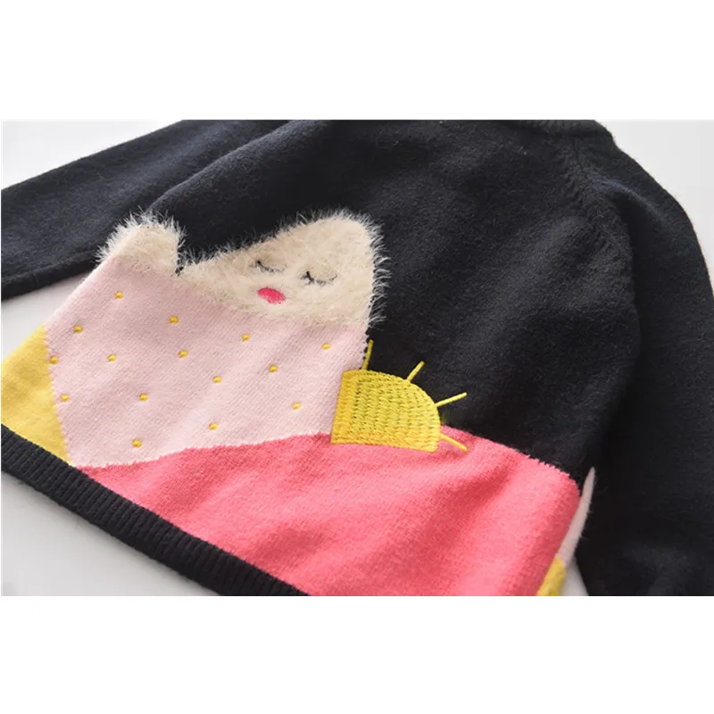 Кардиган для маленьких девочек свитер тонкие свитера детская вязаная куртка на