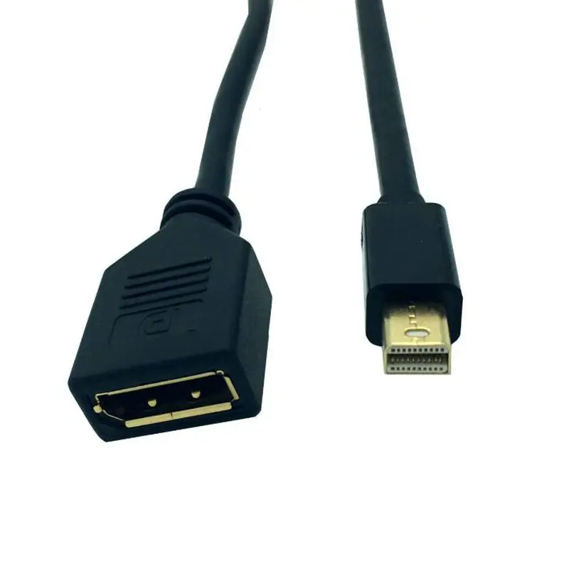 

Mini DP to DP Cable 4K Mini Displayport angled to DisplayPort Cable Adapter for Macbook Pro Air Computer TV DP to Mini DP Cable