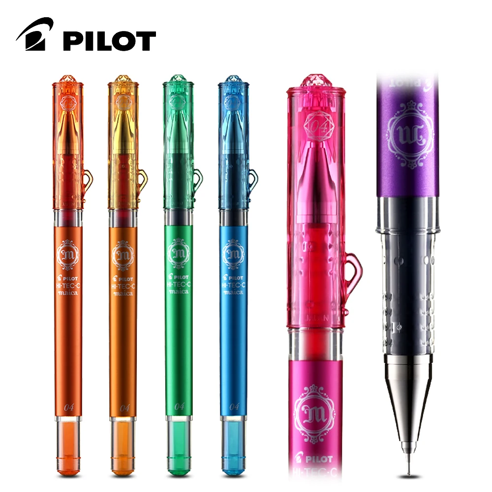 

1pcs PILOT Maica HI-TEC-C Neutral Water Pen 0.4mm Needle Tube LHM-15C4 Smooth and Quick-drying Student Hand Account Special