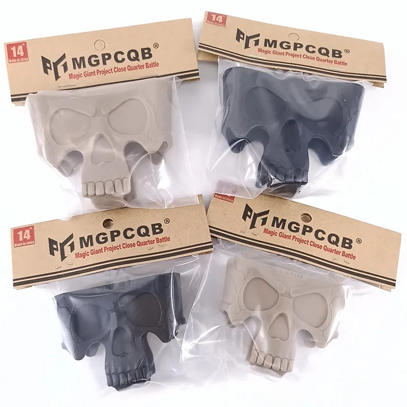 

5.56 7.76 Rubber Cage Loops Skull Fast Mag for M4/m16 Magazine Assist Holder Hunting for Pistol Airsoft Dump Pouch