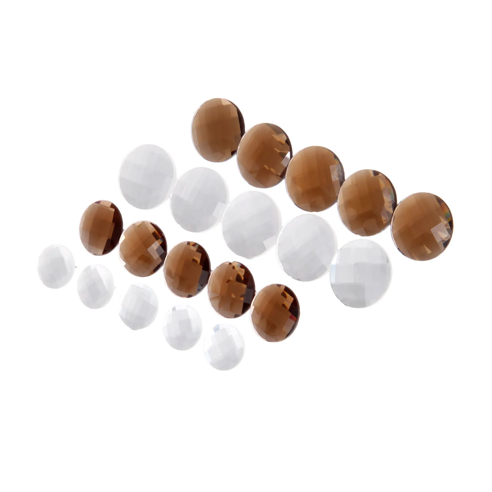 5 шт. стеклянное украшение в виде алмаза мебельные гвозди фон с имитацией