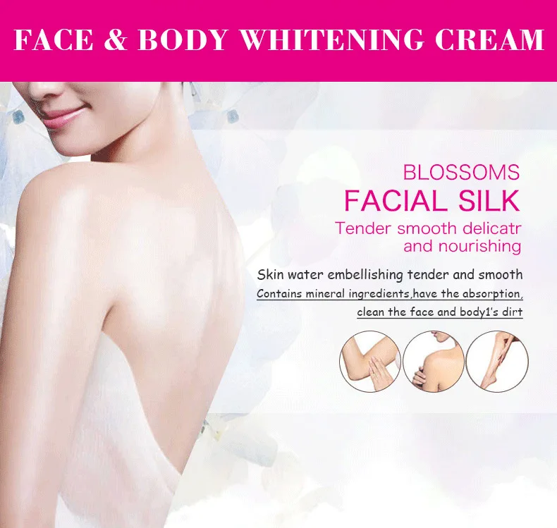 120ml Body Cream for Dark Skin Bleaching Brightening Lotion Whitening Private Armpit TSLM1 |