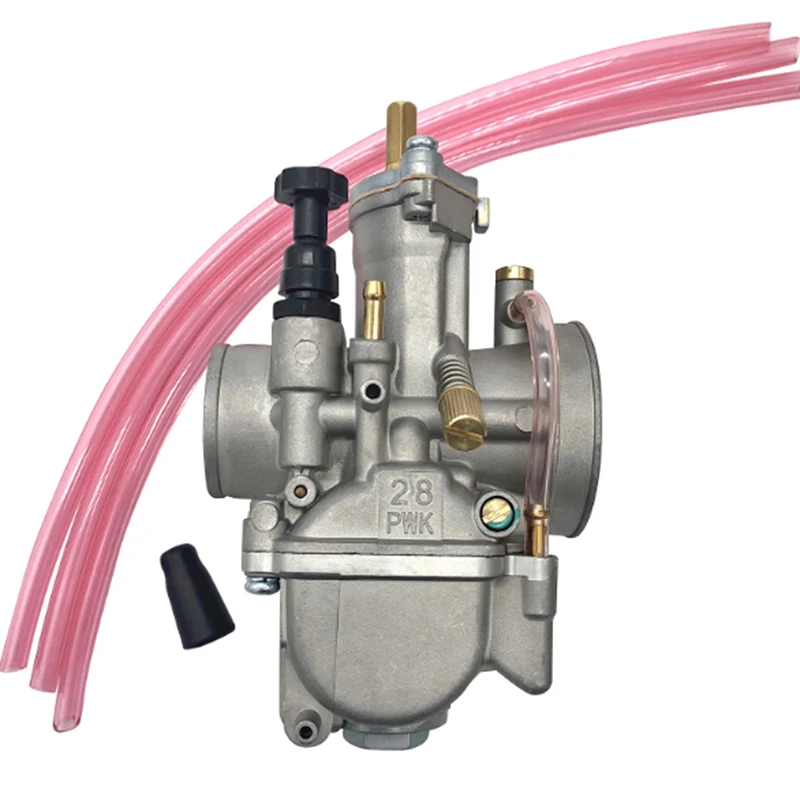 

1pcs Universal 28mm Aluminum Motorcycle Carburetor For ATV With Power Jet For Racing Moto