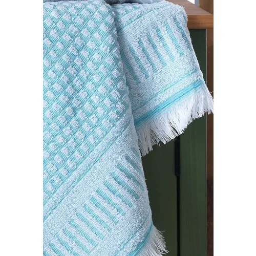 

Riva Ephesus Jacquard Fringed 4'l 50 X90 cm Hand and Face Towel Set