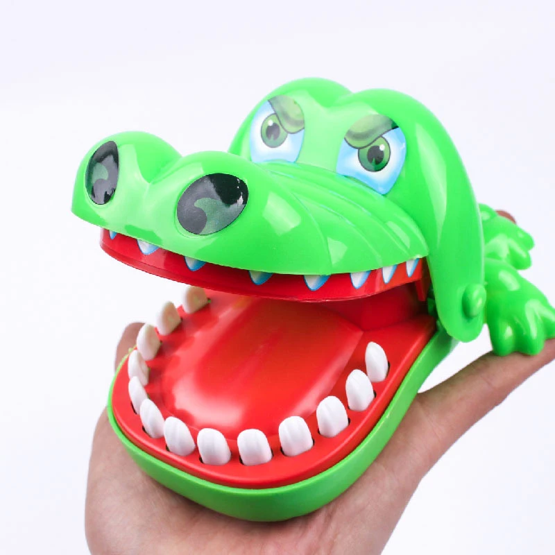 

Большой бульдог крокодил, Акула Рот стоматолог кусает палец игра забавная Новинка прикольная игрушка для детей