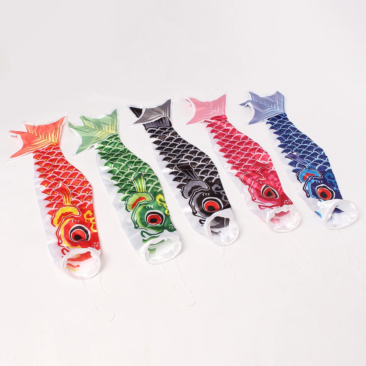 70 см красочные японский стиль Карп Windsock Streamer Fish пиратский флаг воздушный змей Koi