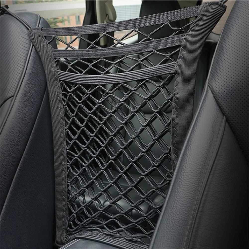 

Universal Strong Elastic Car Mesh Net Between Seat Back Storage Bag Luggage Holder Pocket