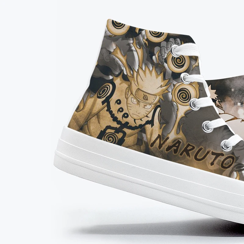 

NARUTO cos shoes canvas fashion shoes casual men and women college anime cartoon students high help
