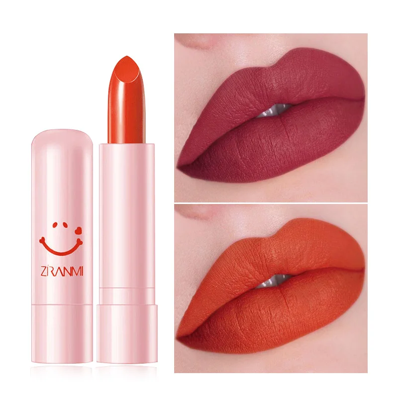 Абсолютно новая матовая губная помада увлажняющая бархатная телесного цвета