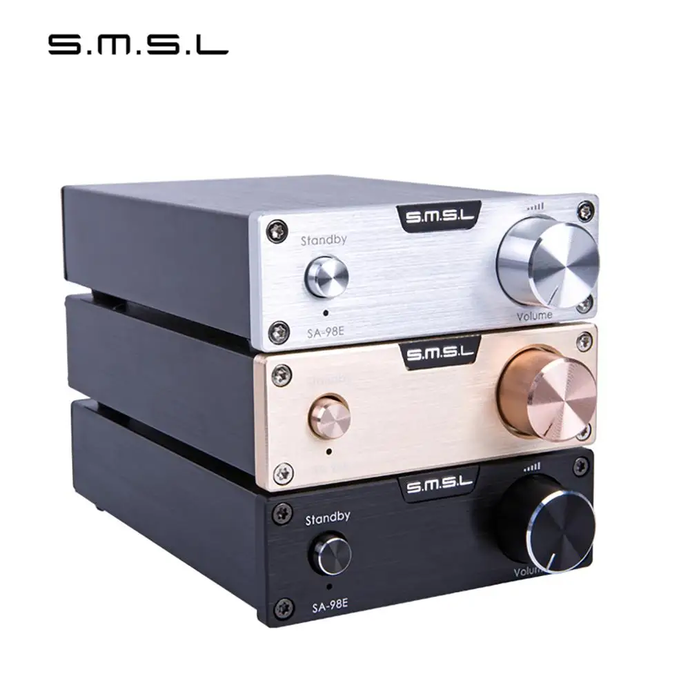 SMSL SA-98E усилитель мощности класса d 2,1 мини стерео усилитель 36 В TDA7498E 160 Вт* 2 Цифровой домашний усилитель