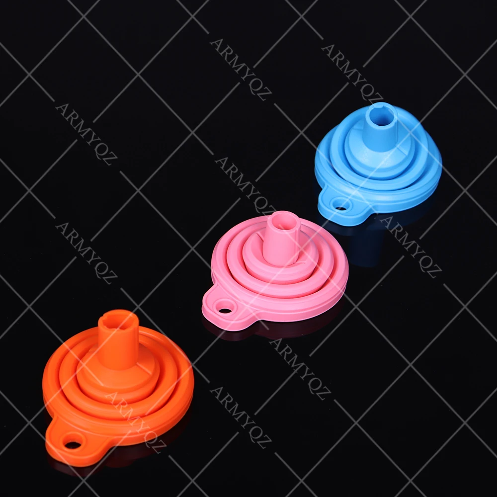 

5D Diamond Painting Accessories Collapsible Small Funnel for Full & Partial Drills Set Silicone Funnel Diy Diamond Painting Tool