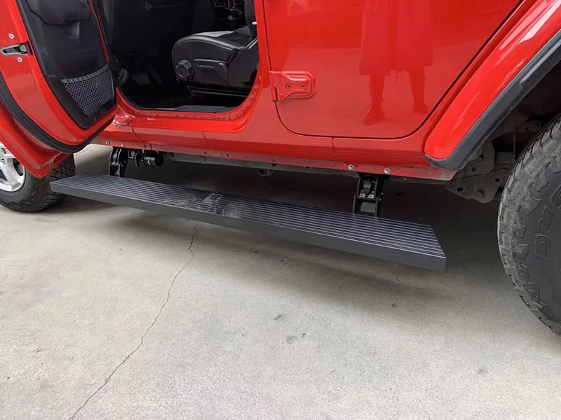 Электрическая боковая подножка для Wrangler JK/JL 2018 2019 Jeep 4 двери 2 | Автомобили и