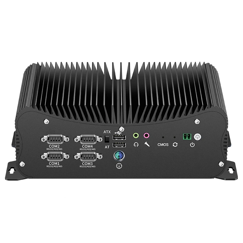Мини-ПК без вентилятора Intel Core i5 8365U Windows 10 DDR4 2 * LAN RS232 RS422 RS485 GPIO LPT PS/2 HDMI VGA 6 USB Wi-Fi 3G/4G