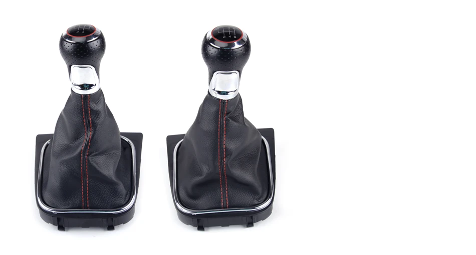 DWCX 5 6 Скоростной ручной Рычажная ручка переключения передач с Gaiter крышка багажника автомобиля 1K0 711 113 подходит для VW Golf 5 MK5 R32 GTI 2004-2008