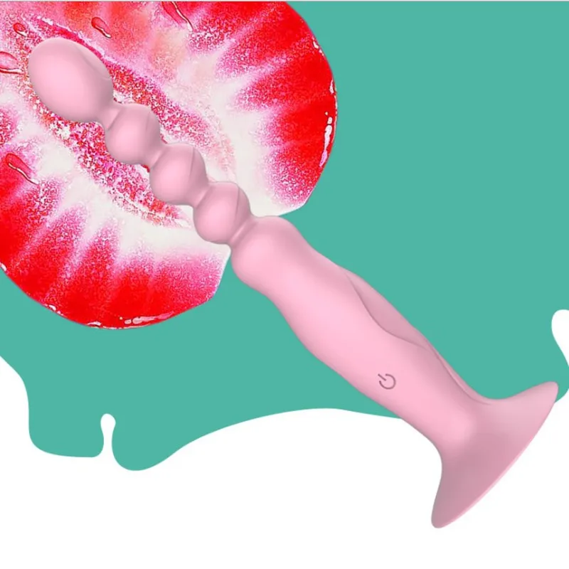 Вибратор анальные шарики простаты массаж точки G стимуляция USB зарядка