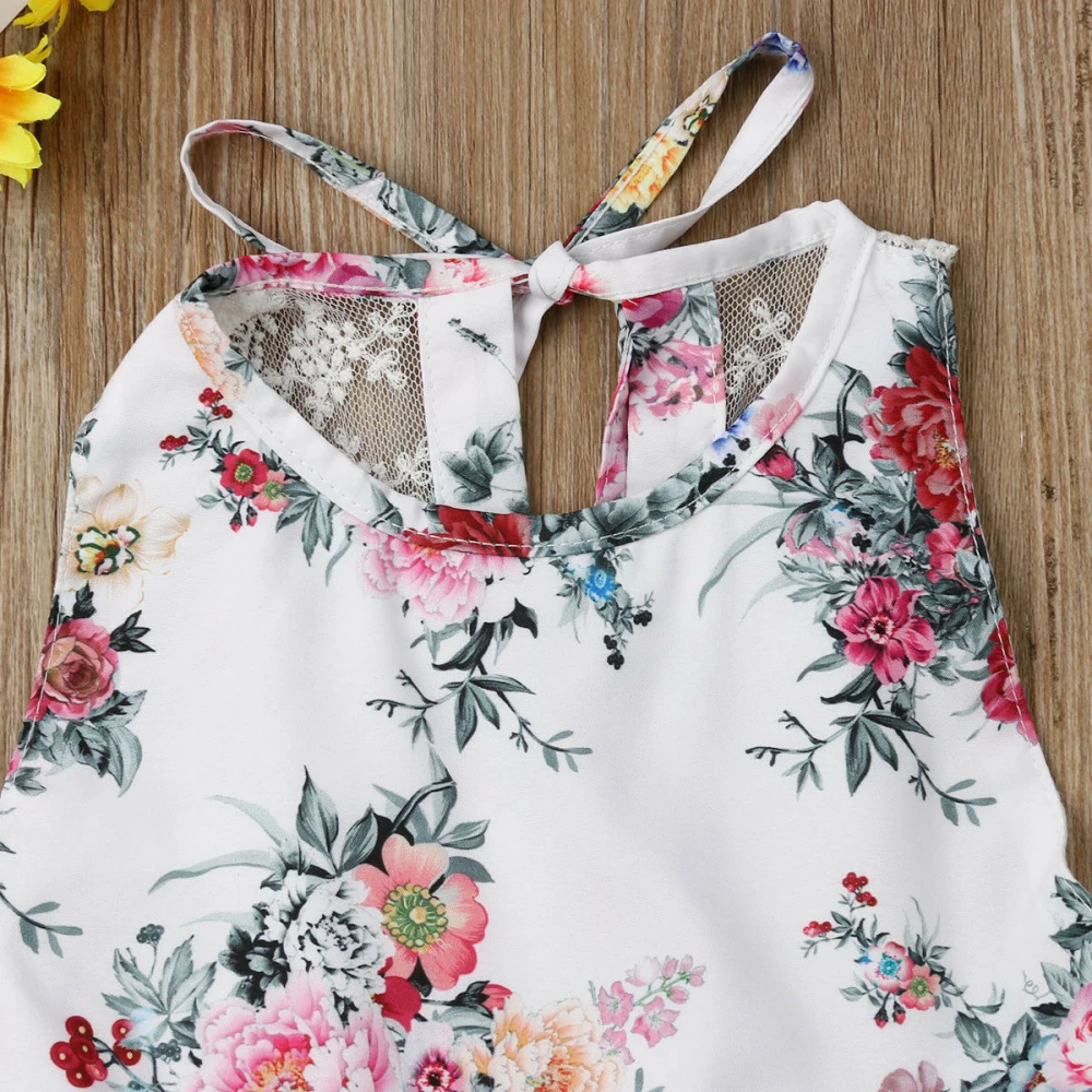 Летнее Детское платье для девочки 2020 принцессы с открытой спиной подростковой